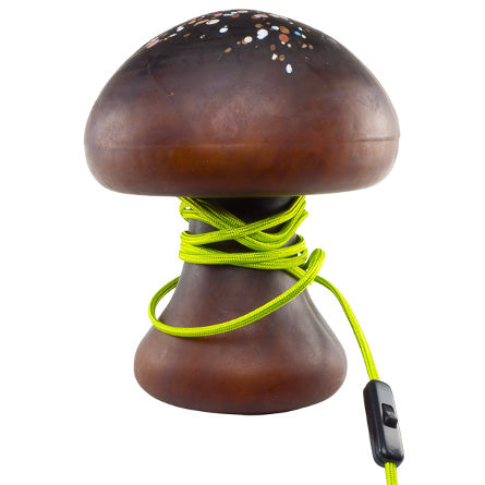 Monica Backström Seal Brown Mushroom Lamp