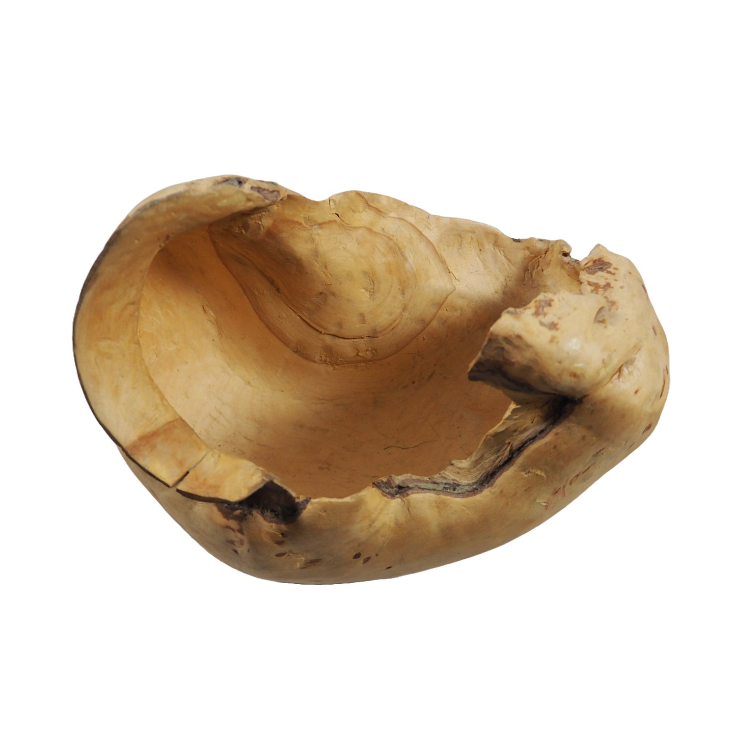 Swedish Birch Burl Wood Bowl