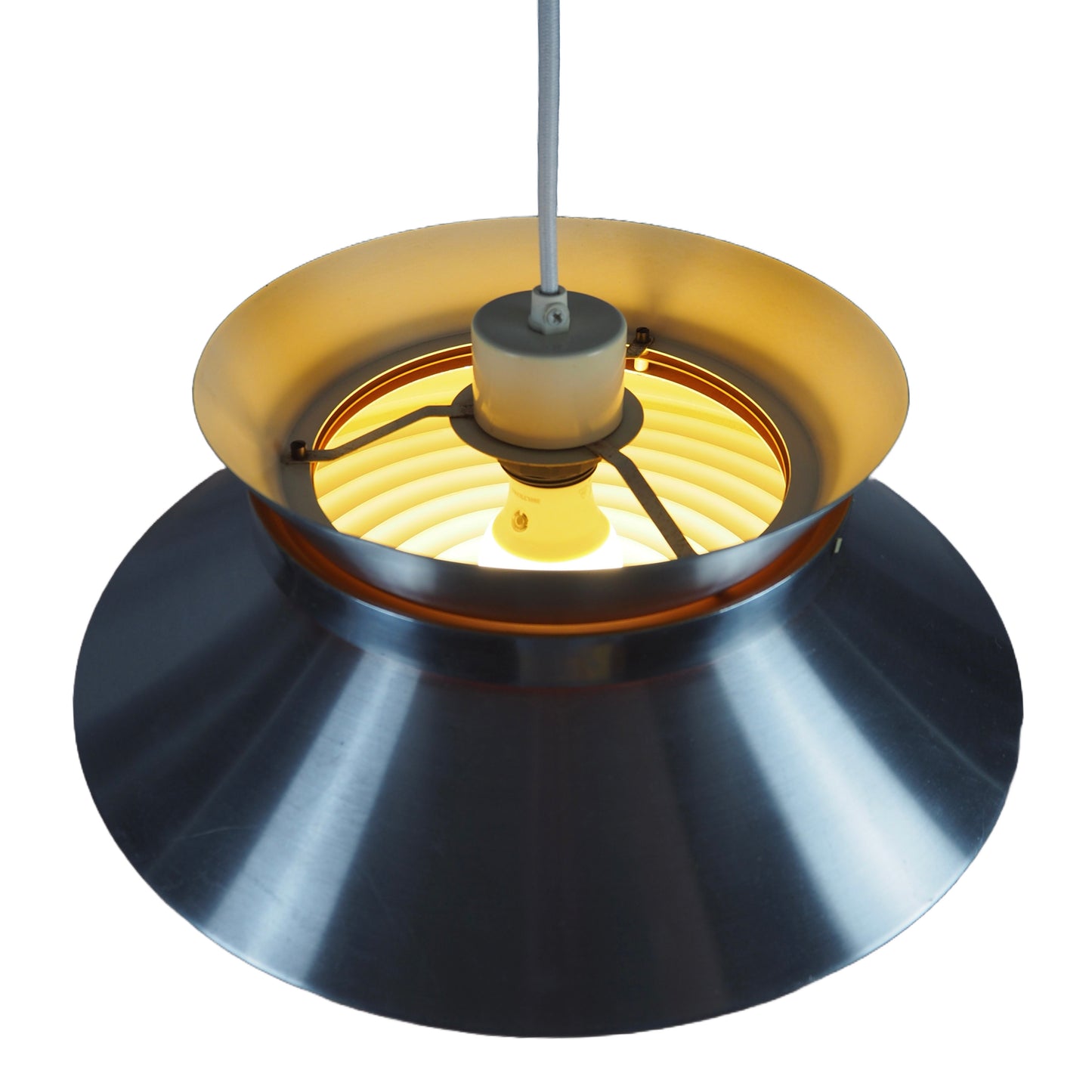 Aluminum Pendant Lamp by Carl Thore for Granhaga, 1970s