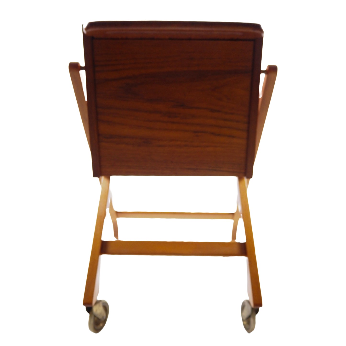 Mid-century Teak Sewing Cart