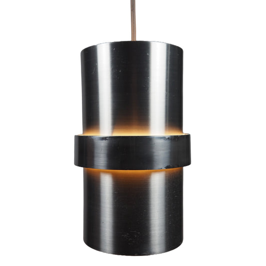 Swedish 1960s Carl Thore Small Aluminium Pendant Lamp