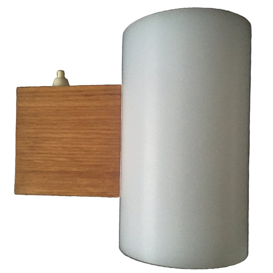 Luxus Teak and Acrylic Wall Lamp