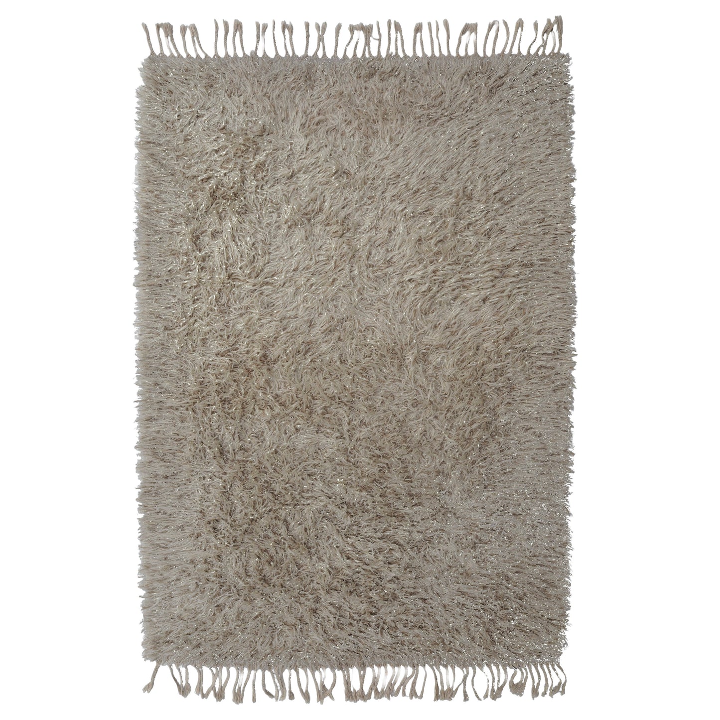 Soft Tone Scandinavian Modern Pile Rug