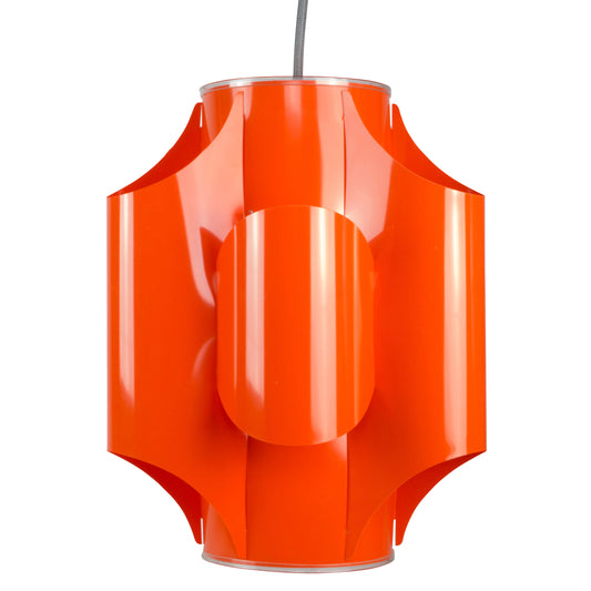 1970s Danish Space Age Plastic Pendant Lamp