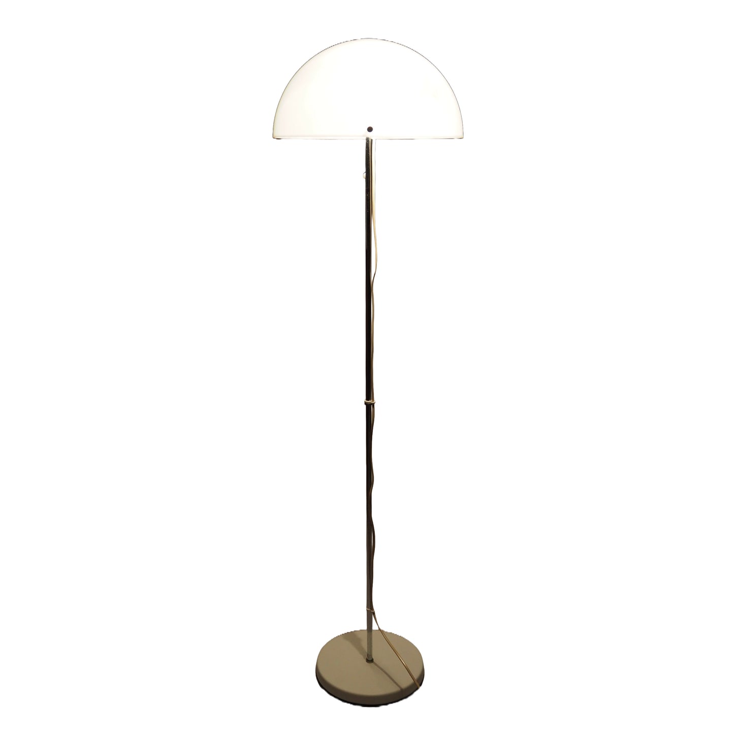 1970s Swedish Twin Bulb Space Age Floor Lamp