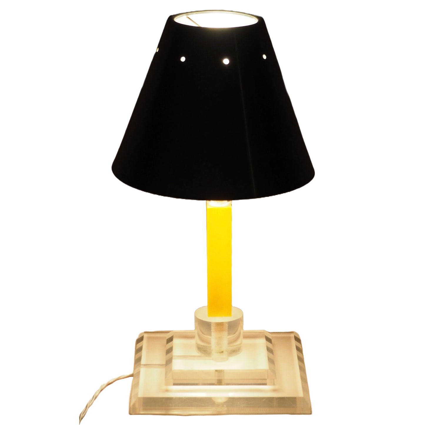 Lucite and Catalin Table Lamp