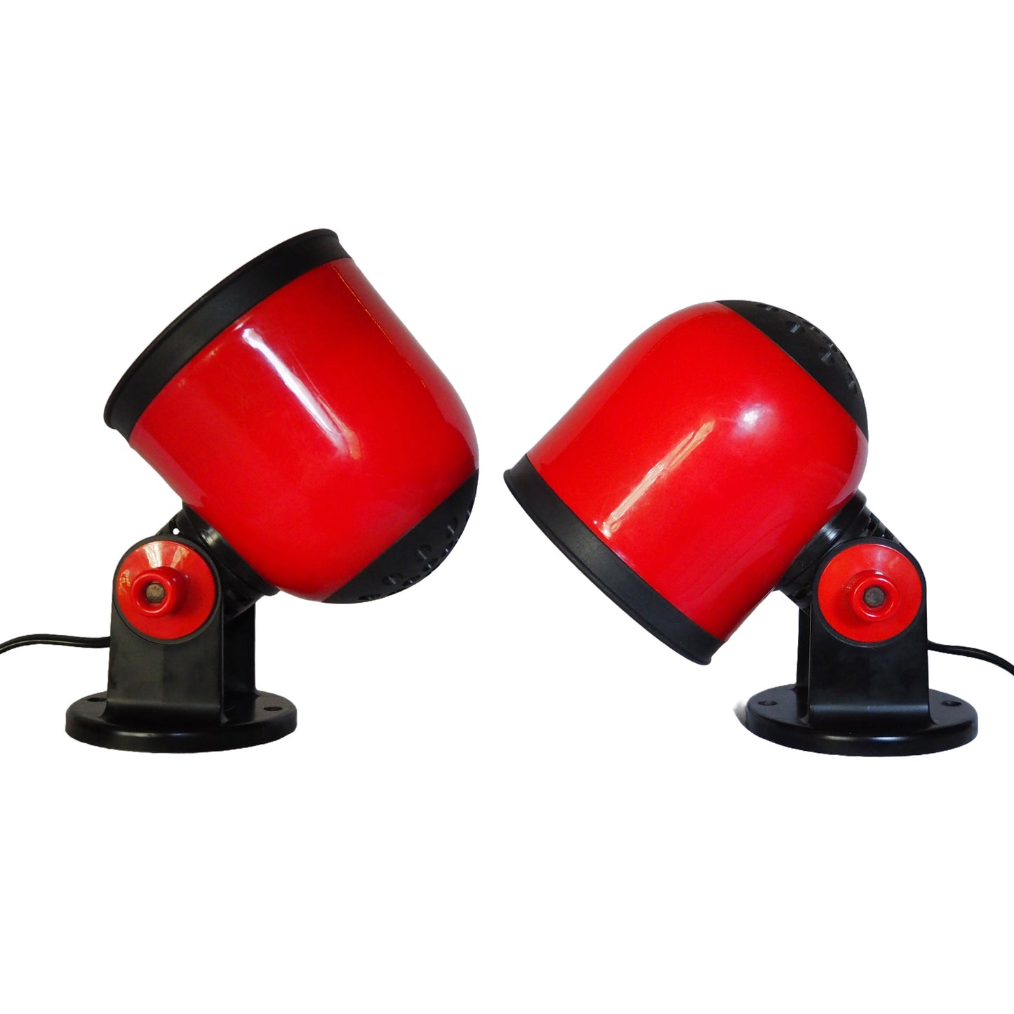 Pair of Swedish Space Age Wall Mounted Lamps