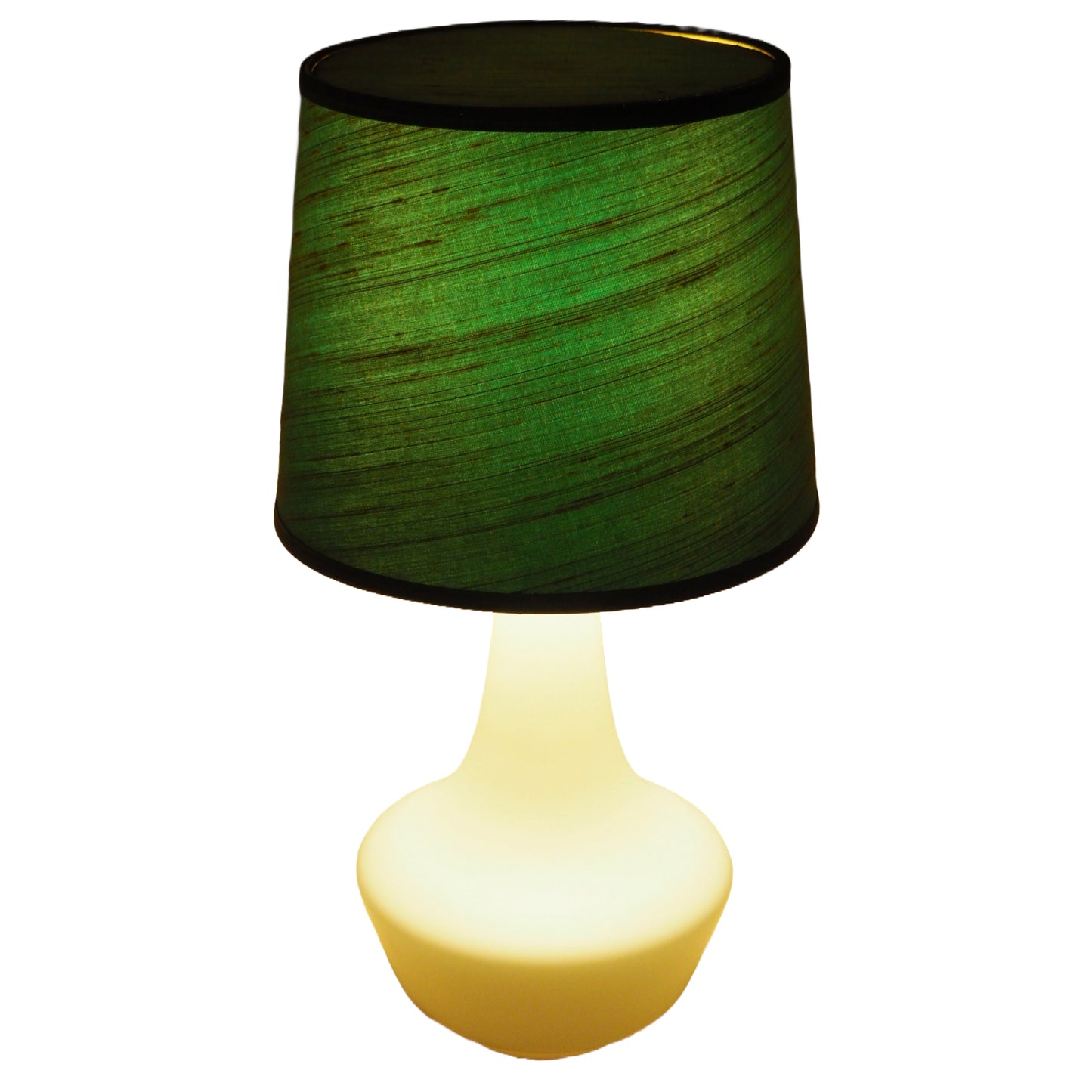 Finnish Orno Opalised Glass Table Lamp