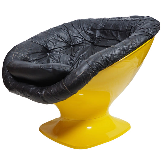 Swedish Space Age Plastic Easy Chair