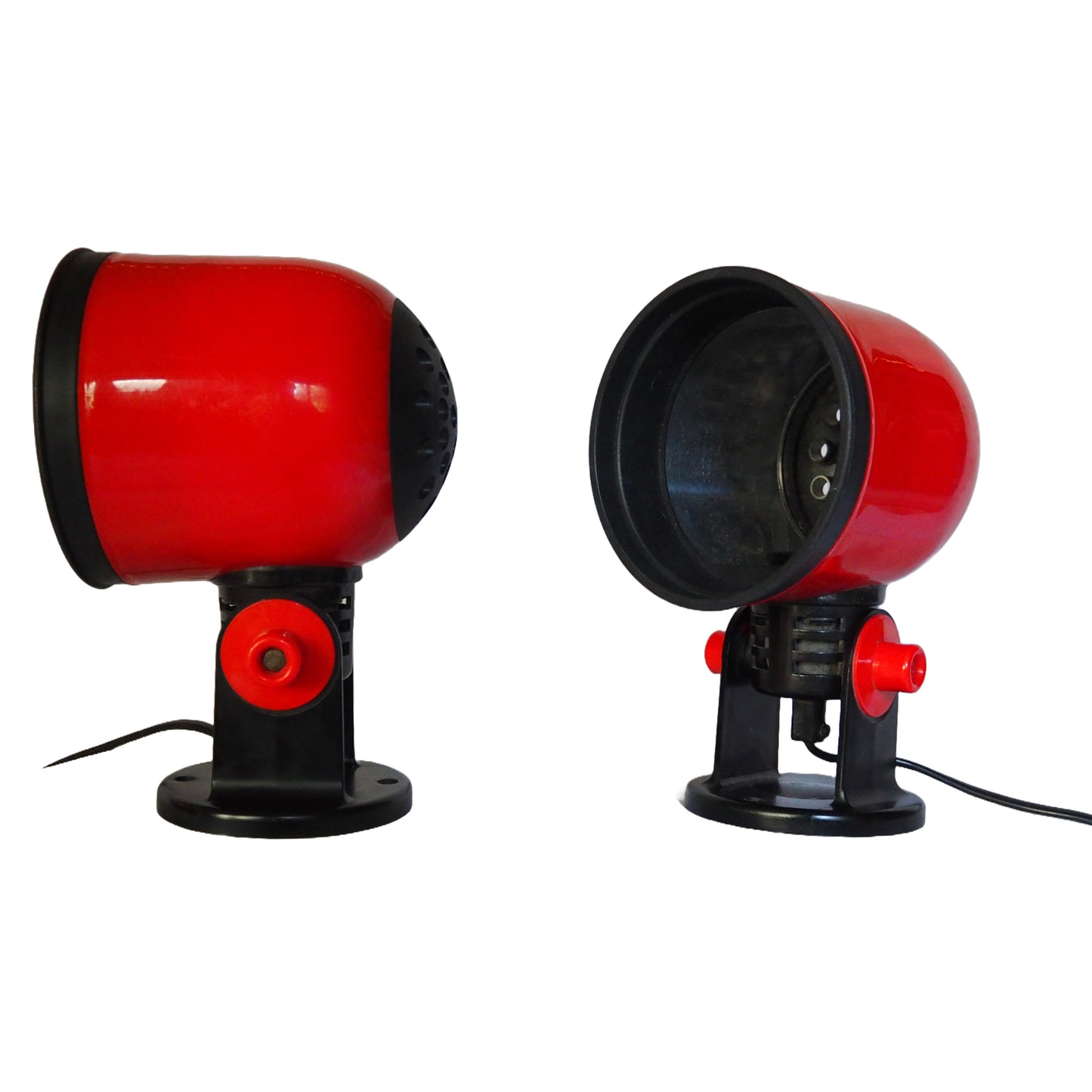 Pair of Swedish Space Age Wall Mounted Lamps